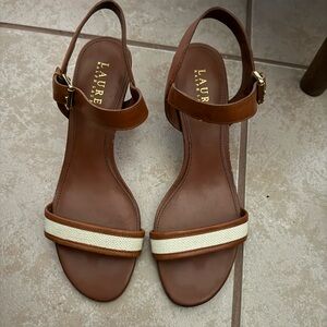 Ralph Lauren brown sandals